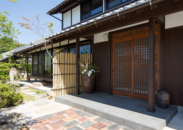 祇園の家N邸<外構>~古民家再生<広島県広島市>|Works 事例紹介|広島の設計事務所|TOM建築設計事務所