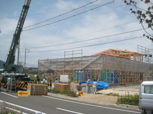 棟上げ | 日々是楽日 | 広島の設計事務所｜TOM建築設計事務所