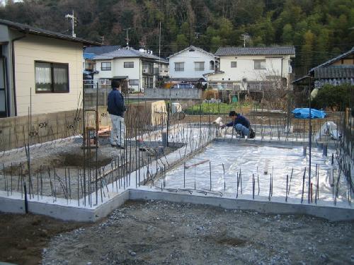 基礎の埋め戻し